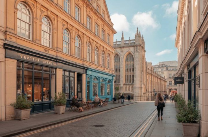 A weekend shopping and spa escape to Bath: vintage boutiques, thermal baths, and charming cafés