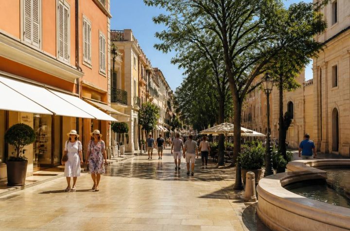 Best locations south of France for shopping, leisure and travel